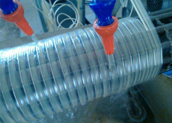 380V 10T مرنة لولبية خرطوم بلاستيكيّة أنبوب يجعل آلة