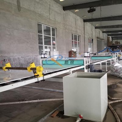 قطع المجلس 20m3 850mm آلة ورقة البولي ايثيلين PE