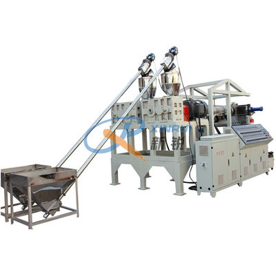 400kg / H رغوة بدعم PVC لفائف البلاستيك حصيرة ماكينة