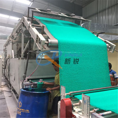 1220mm 380V 400kg / H PVC لفائف الكلمة حصيرة ماكينة