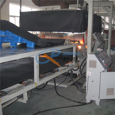 PVC 1220mm سبايك دعم حصيرة سيارة ماكينة