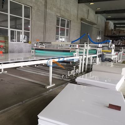 آلة تصنيع الألواح البلاستيكية PLC 40 مم