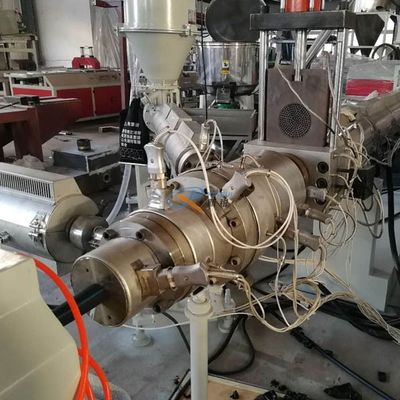 آلة تصنيع الأنابيب البلاستيكية CE 35m 10mm / Min